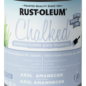 Pintura Chalked Exterior Azul Amanecer Tarro 887gr - Rust Oleum