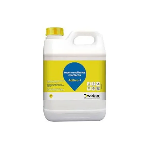 Aditivo impermeabilizante para hormigón WBR en bidón de 4,5 litros
