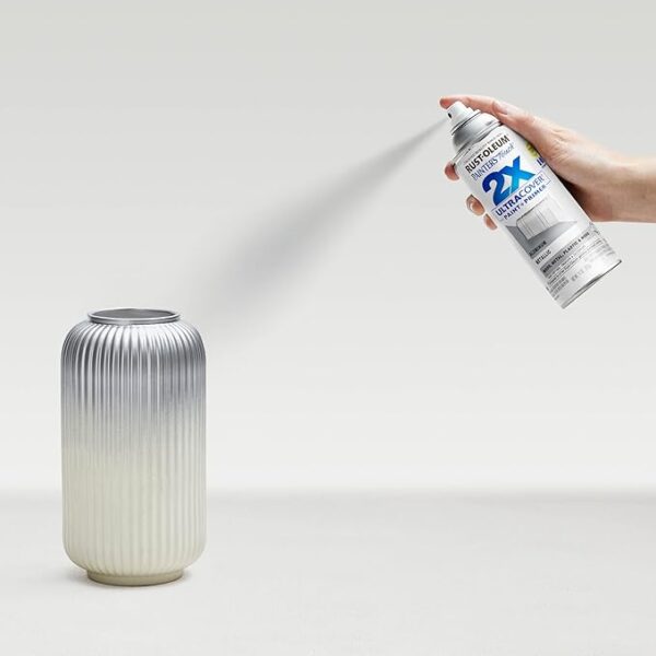 Spray Metalizado Aluminio Ultra Cover 2X Lata | Rust Oleum - Imagen 2