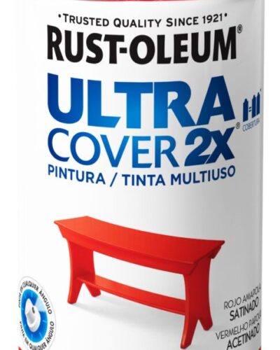 Ultra cover 2x rojo amapola satinado