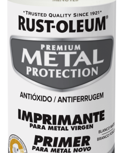 Metal protection imprimante para metal virgen blanco