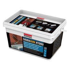 Kit de 1 kg de Soudagum Hydro, membrana impermeabilizante elástica monocomponente para sellado de grietas y juntas en techos y muros