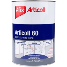Adhesivo de contacto Afix Articoll 60 galón – Pegamento profesional de alta resistencia