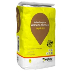 Adhesivo EIFS Weber Pega Strato para aislación térmica